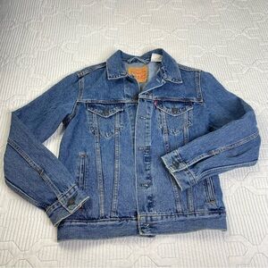 Levi’s Denim Trucker Jacket Men’s Size S Small 72334 Blue Button Front